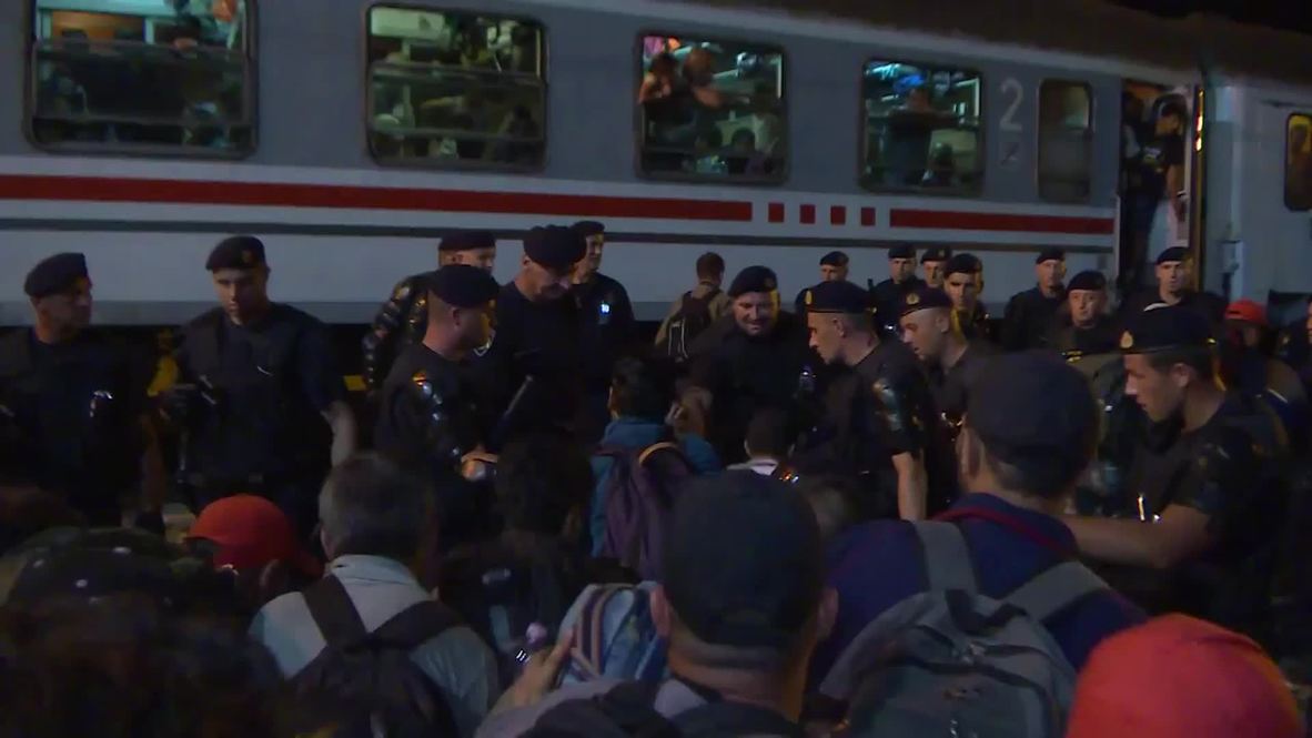 Croatia: Police, refugee tensions reach breaking point in Tovarnik