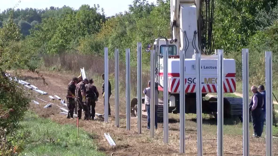 Croatia: Hungarian authorities fortify border with new fence