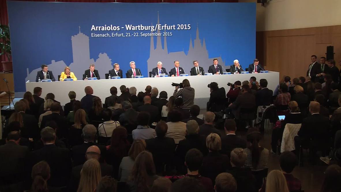 Germany: Eleven presidents discuss the EU's 'most serious problem' in Erfurt
