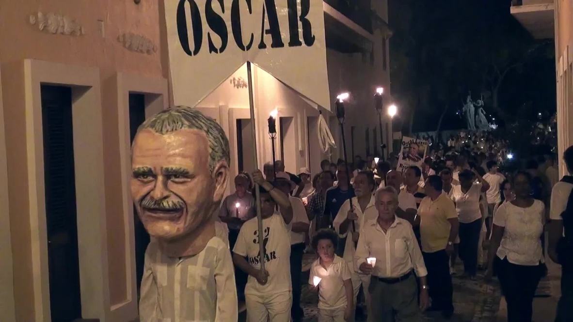 Puerto Rico: Protesters urge Pope to call for Oscar Lopez Rivera's release