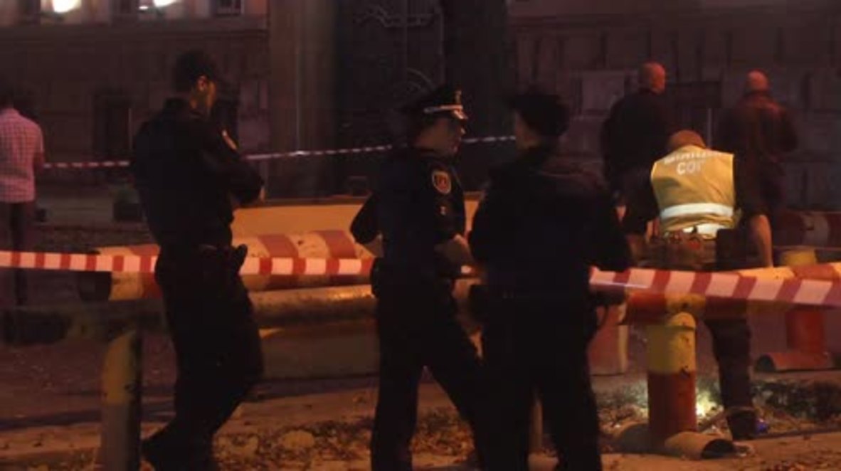 Ukraine: Blast rocks Security Services building in Odessa