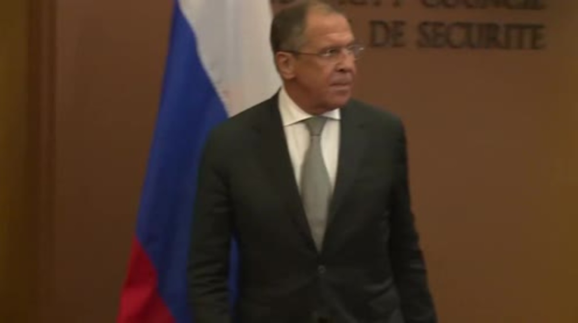 UN: Lavrov meets Kerry after addressing UN Security Council
