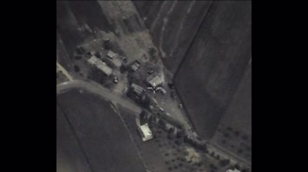 Syria: Footage shows Russian airstrikes obliterating IS targets