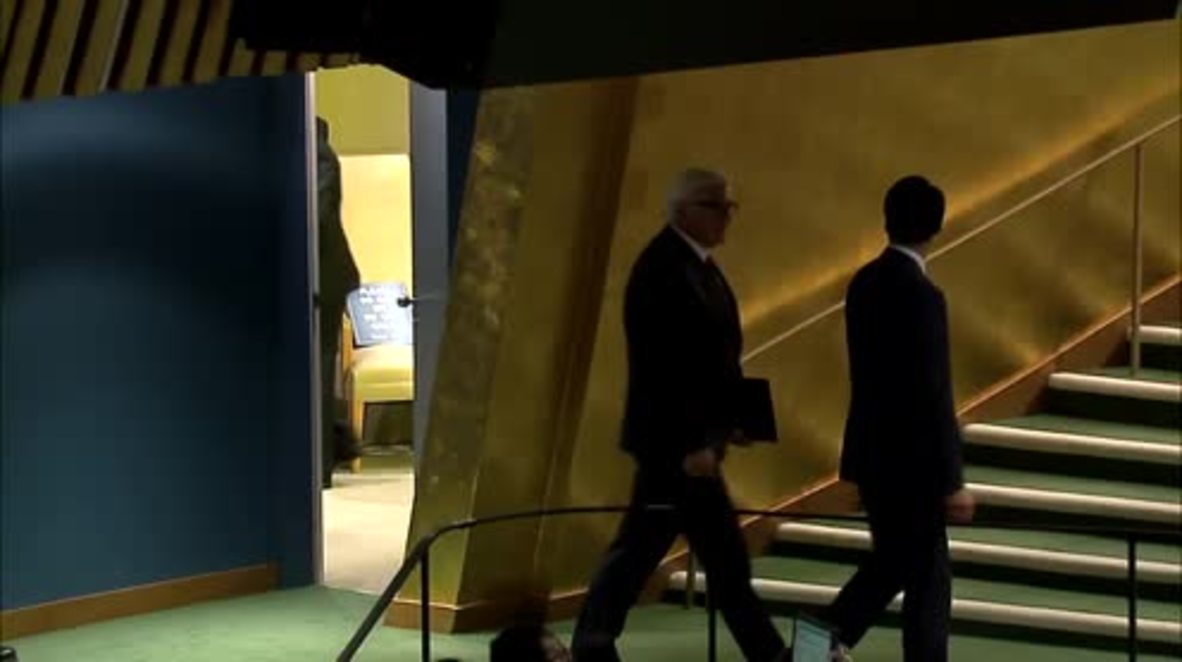 UN: Steinmeier calls on all involved in Syria conflict resolution to unite