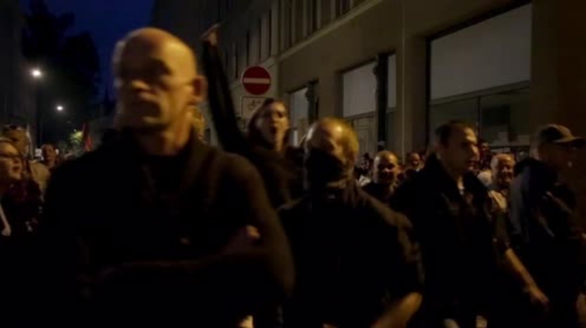 Germany: Thousands of far-right protesters march in Gorlitz