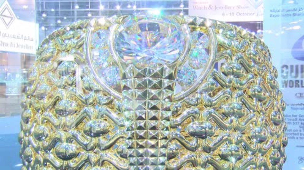 UAE: See the world's heaviest gold ring, worth $3 million