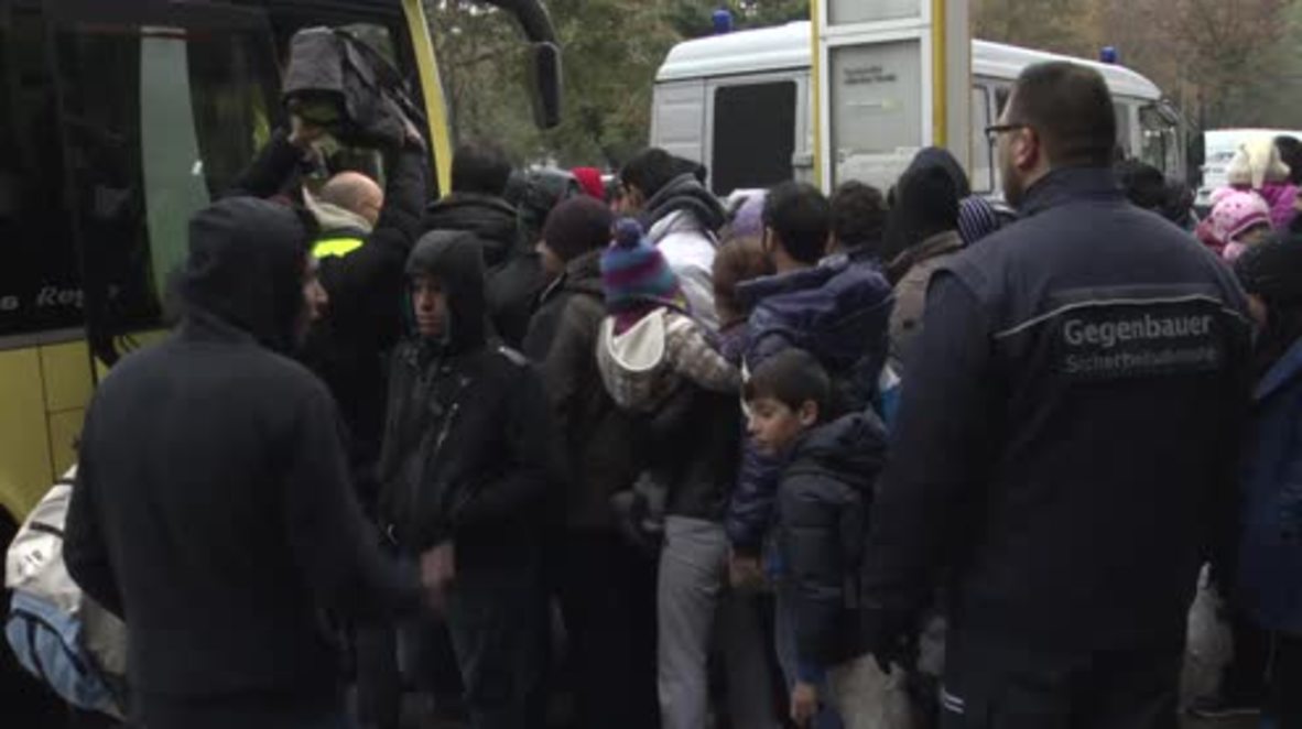 Germany: Overcrowding forces refugees to leave Berlin's largest refugee center
