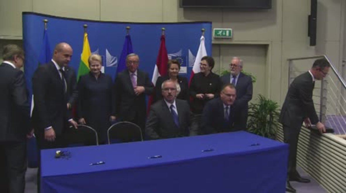 Belgium: Poland-Baltic pipeline deal signed under EC supervision