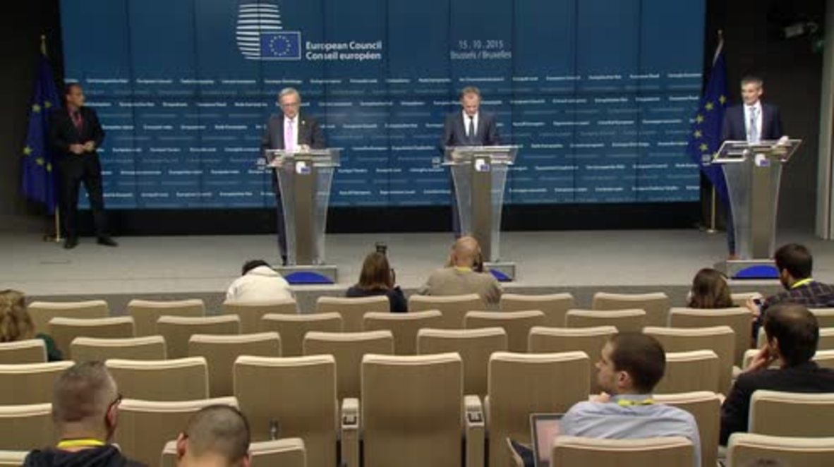 Belgium: Donald Tusk reacts to news of refugee shot by Bulgarian border guard