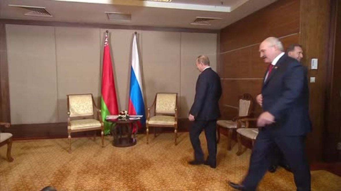 Kazakhstan: Putin and Lukashenko discuss bilateral cooperation at CIS summit