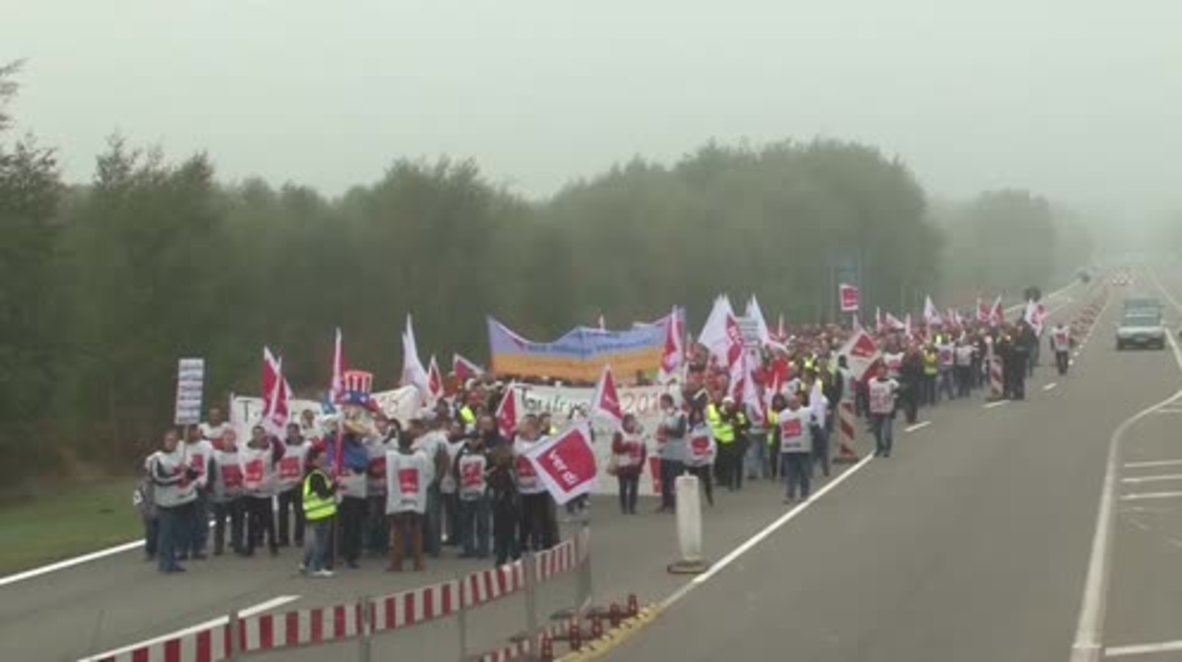 Germany: Ramstein Air Base workers call for higher wages
