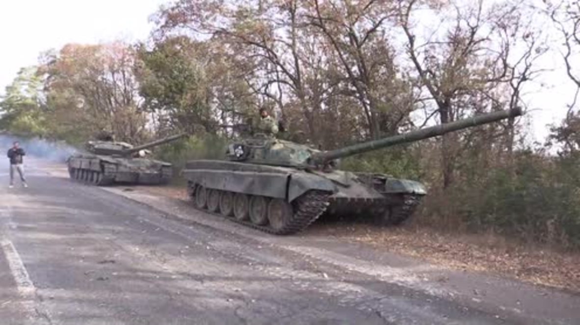 Ukraine: DNR/DPR forces withdraw T-72 and T-64 tanks from frontlines