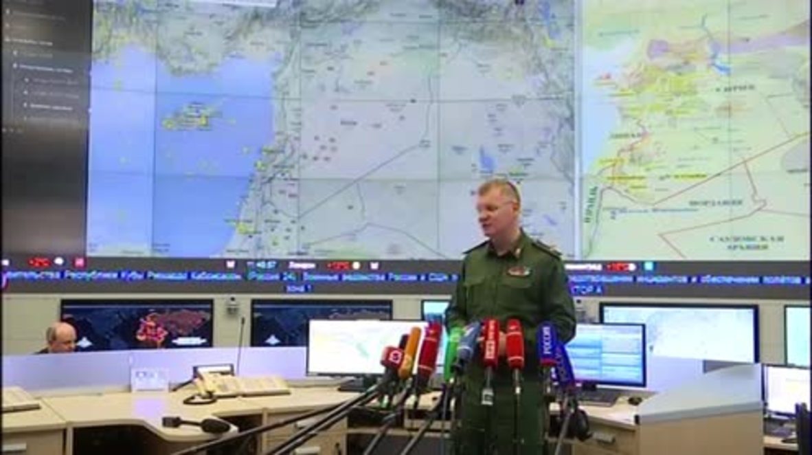 Russia: Eighty-three 'terrorist targets' hit in latest Syria airstrikes - DM spokesperson
