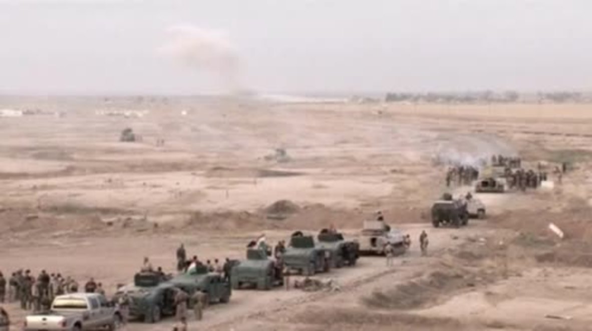 Iraq: Army and Peshmerga forces gear up for an assault on Hawija