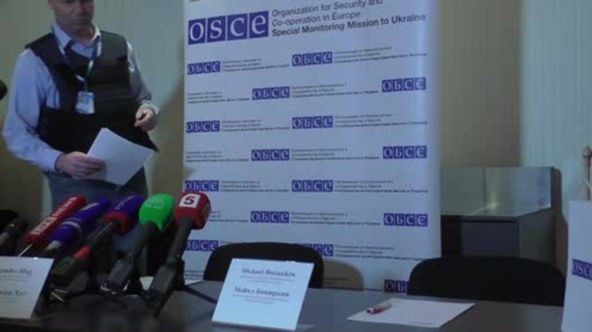 Ukraine: OSCE office to open in Gorlovka, confirms Hug