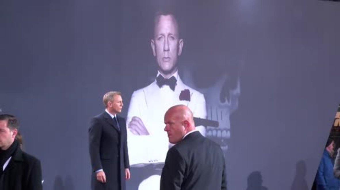 Germany: Daniel Craig attends latest James Bond premiere in Berlin