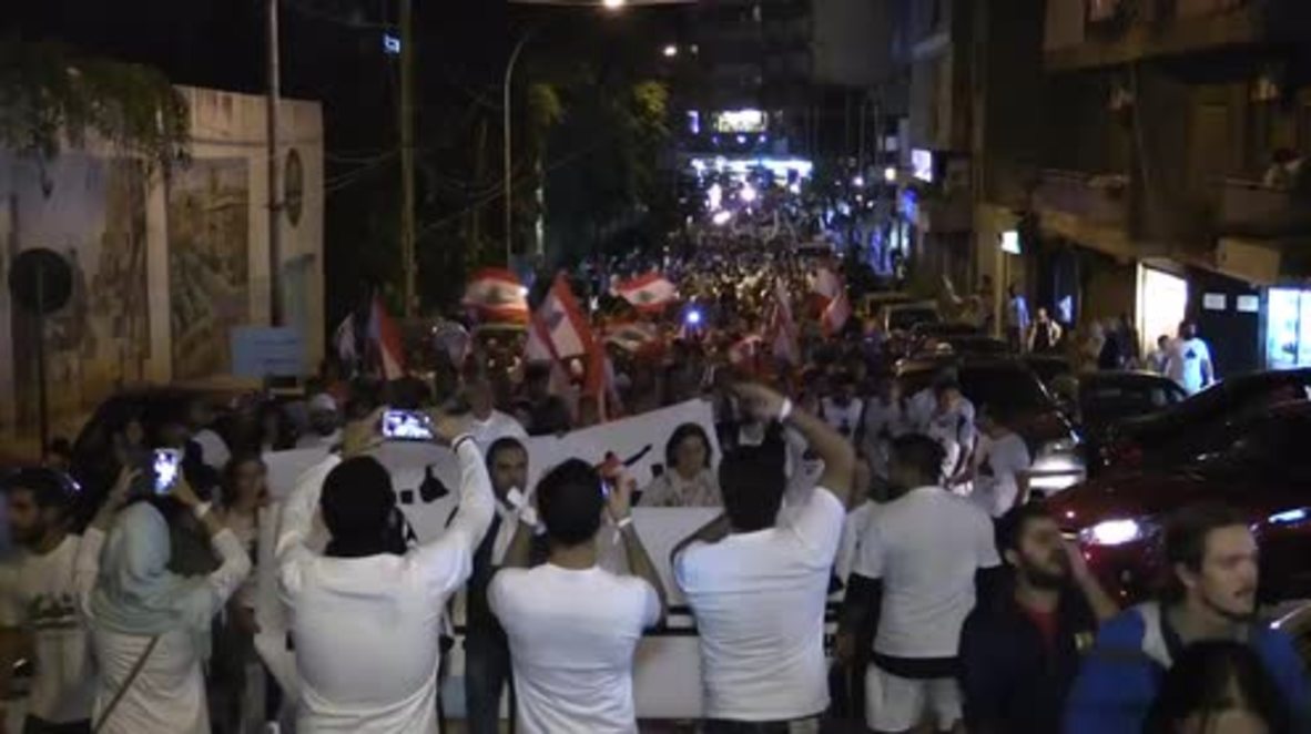 Lebanon: Thousands of #YouStink protesters flood Beirut