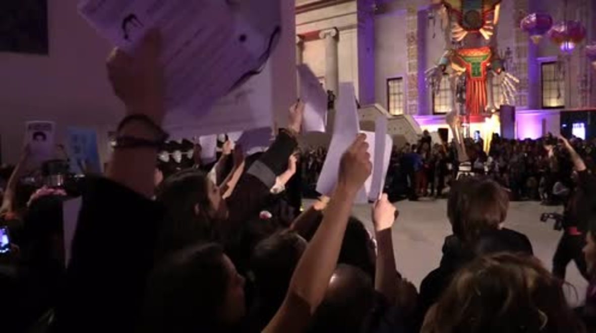 UK: Activists crash BP's Days of the Dead fest at British Museum