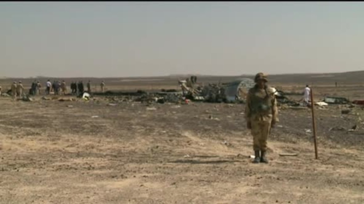 Egypt: Russian delegation visits plane crash site in the Sinai