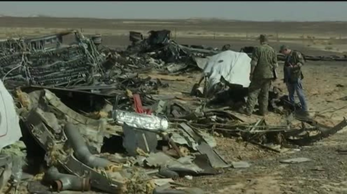 Egypt: Russian investigators get to work at Sinai crash site