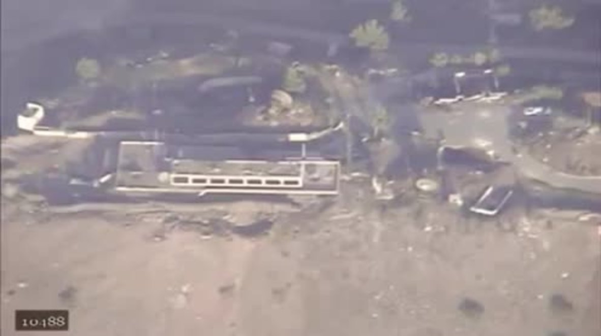 Syria: Russian Su-34 targets explosives plant in Aleppo
