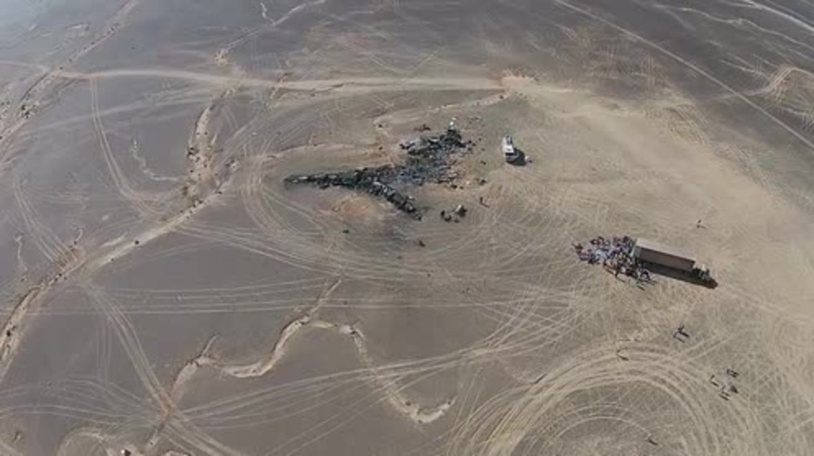Egypt: EMERCOM use drones in Russian plane crash investigation in Sinai