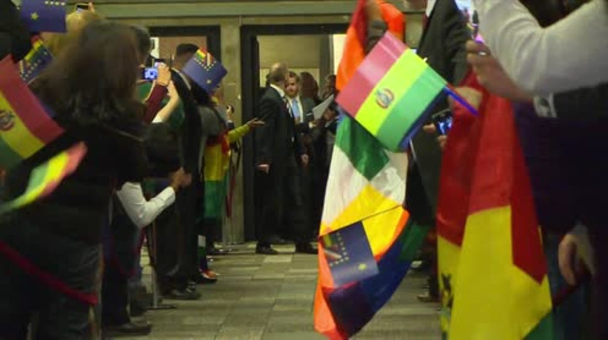 Germany: President Morales defends Bolivian social policy in Berlin