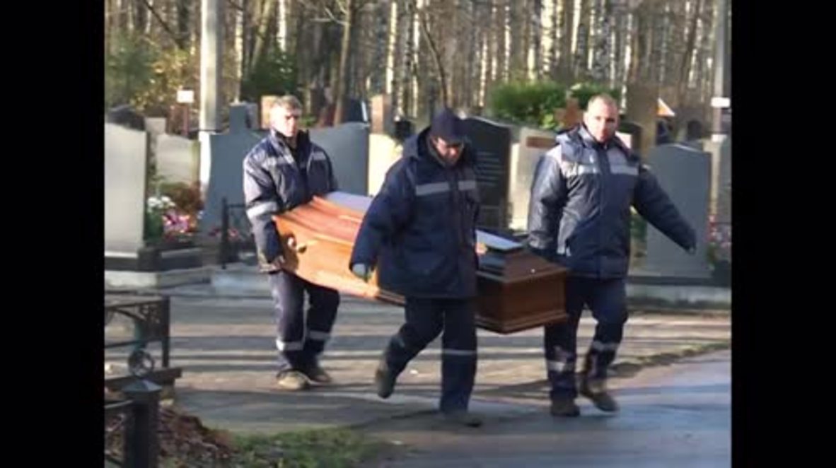 Russia: Flight 7K9268 victim Alexei Alexeev laid to rest in St. Petersburg