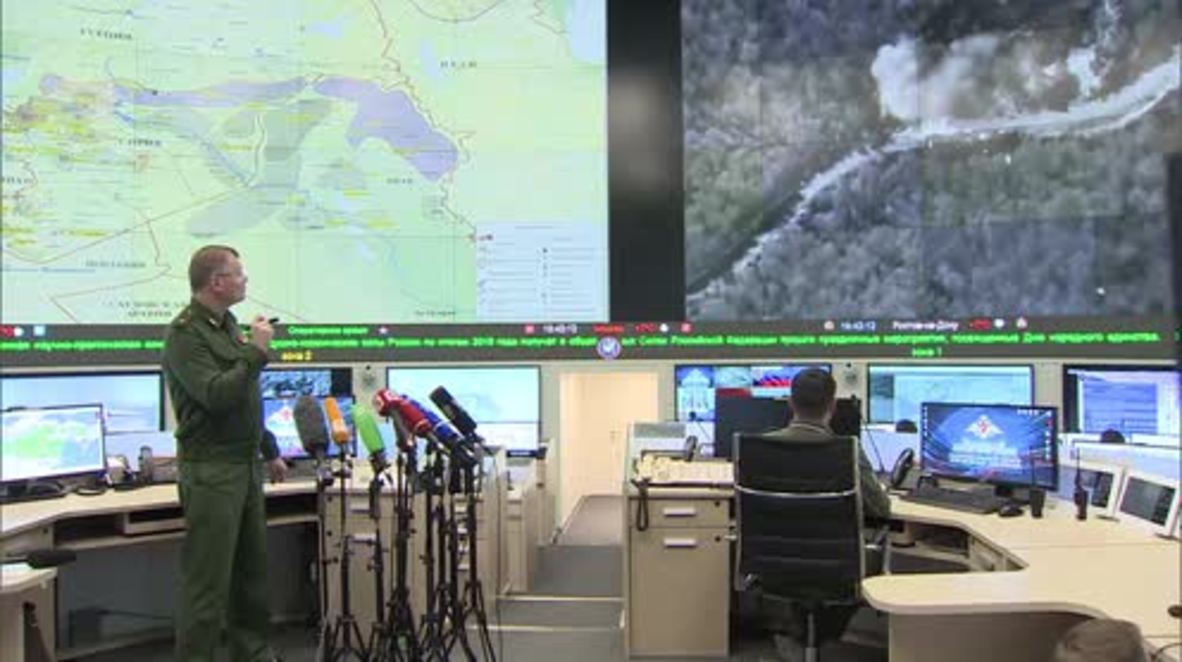 Russia: MoD confirm '263 terrorist targets' destroyed in two days