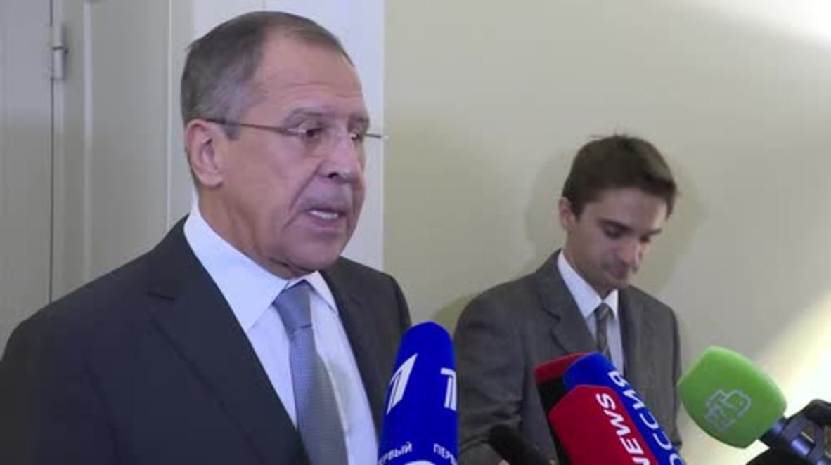 Germany: Lavrov suggests removal of heavy weaponry from Ukraine frontlines