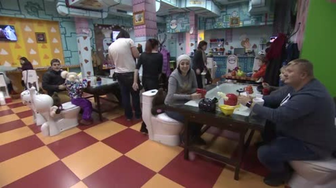 Russia: Toilet themed restaurant in Moscow is stinking success