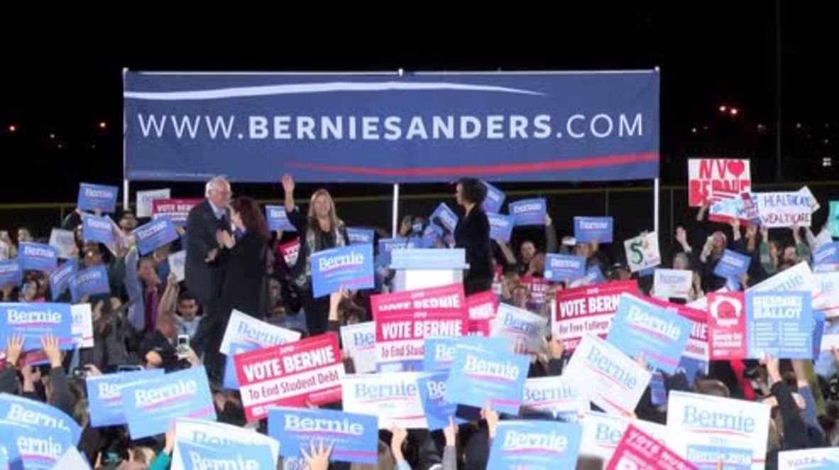 USA: Bernie Sanders slams US prison system, Donald Trump in latest election rally