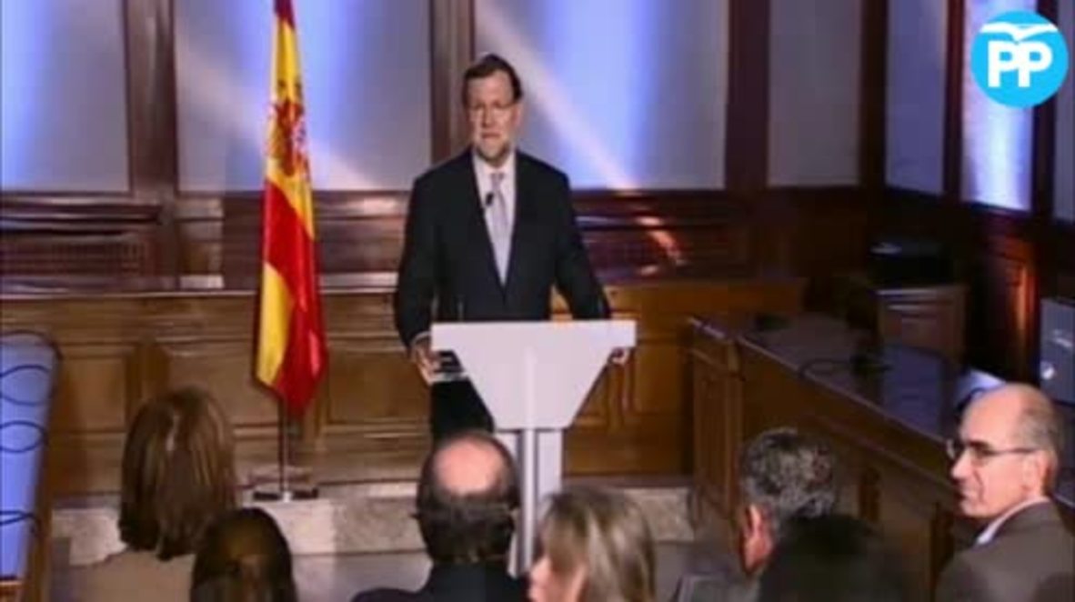 Spain: "All means could be used" against Catalan independence, says Rajoy