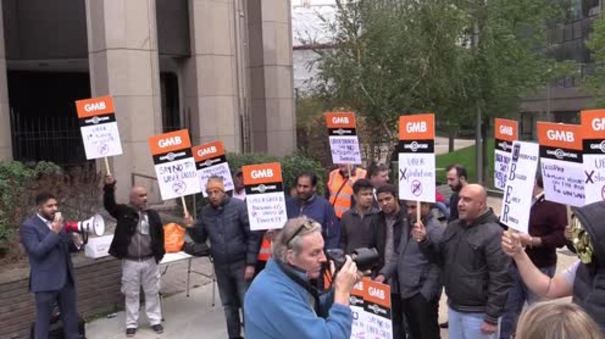 UK: Uber drivers protest 5 percent commission increase