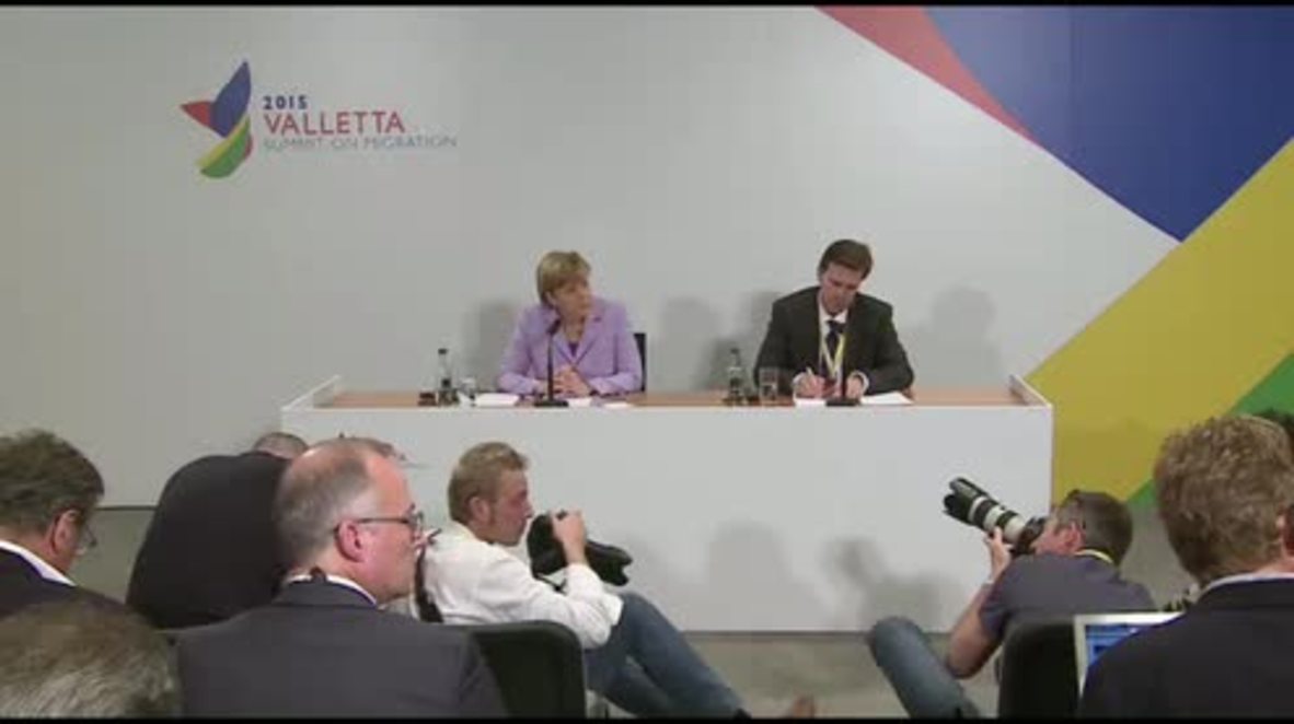 Malta: EU to hold refugee crisis talks with Turkey within weeks, says Merkel