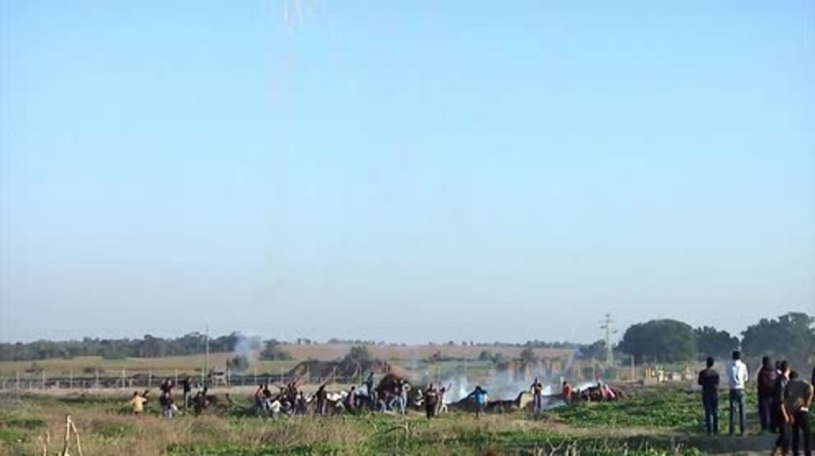 State of Palestine: Two Gazans injured during clashes with IDF