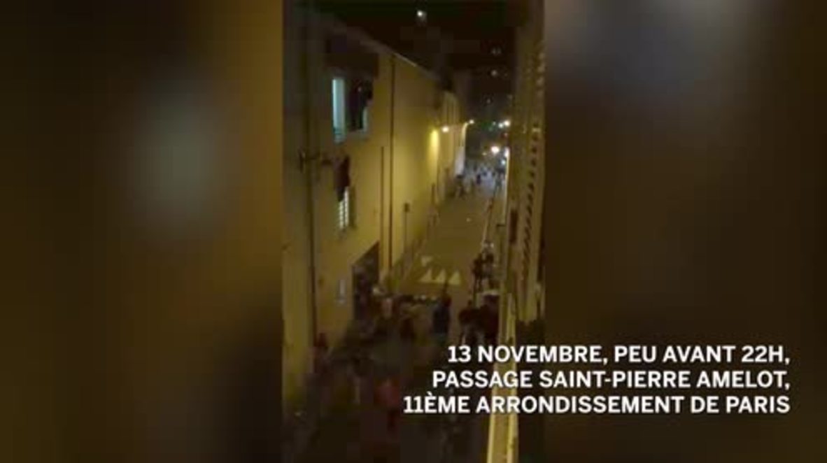 France: Footage released showing moment of attack on Bataclan theatre *GRAPHIC*