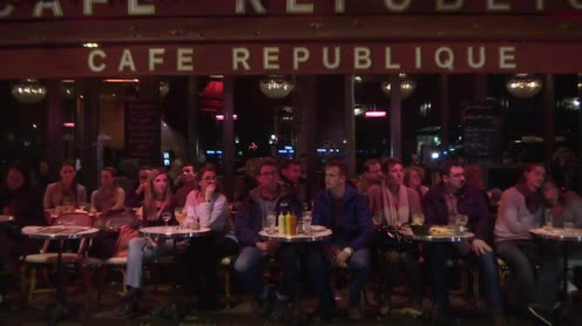 France: Parisian bars observe minute of silence for terror attack victims
