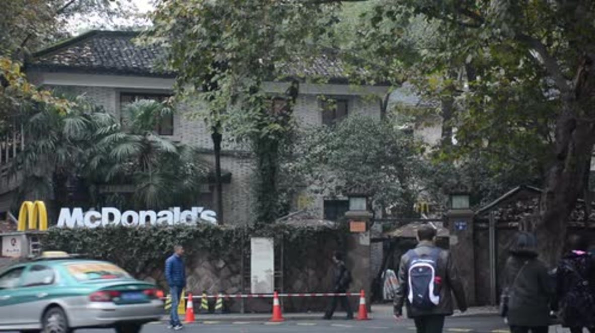 China: Fancy a Big Mac in Chiang Kai-shek's house?