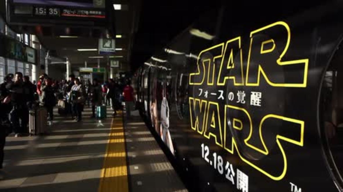 Japan: The force is strong with this super-speed Stars Wars themed train