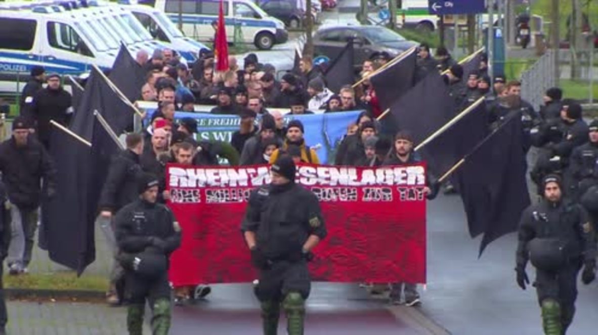 Germany: Far-right activists commemorate Nazi soldiers killed in WWII