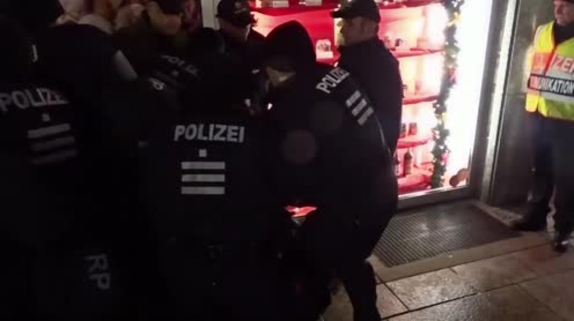 Germany: Arrests dog 1000-strong antifa protest as AfD rally in Mainz