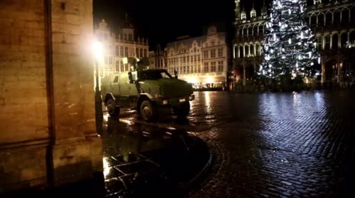 Belgium: Brussels' Grand Place on lockdown amidst fears of terror attack