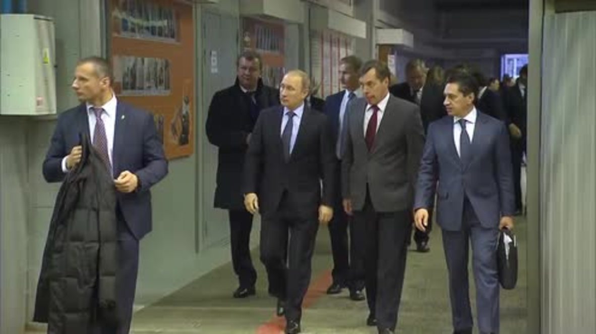 Russia: Putin inspects new IFV based on T-14 Armata platform