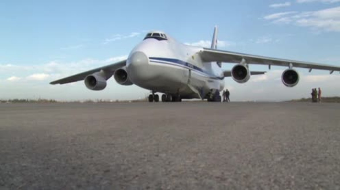 Syria: See the moment the S-400s arrived in Latakia