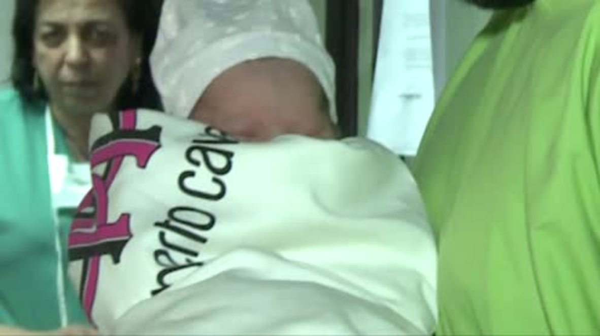 Syria: Couple shows support for Russia by naming newborn baby 'Rossiya'