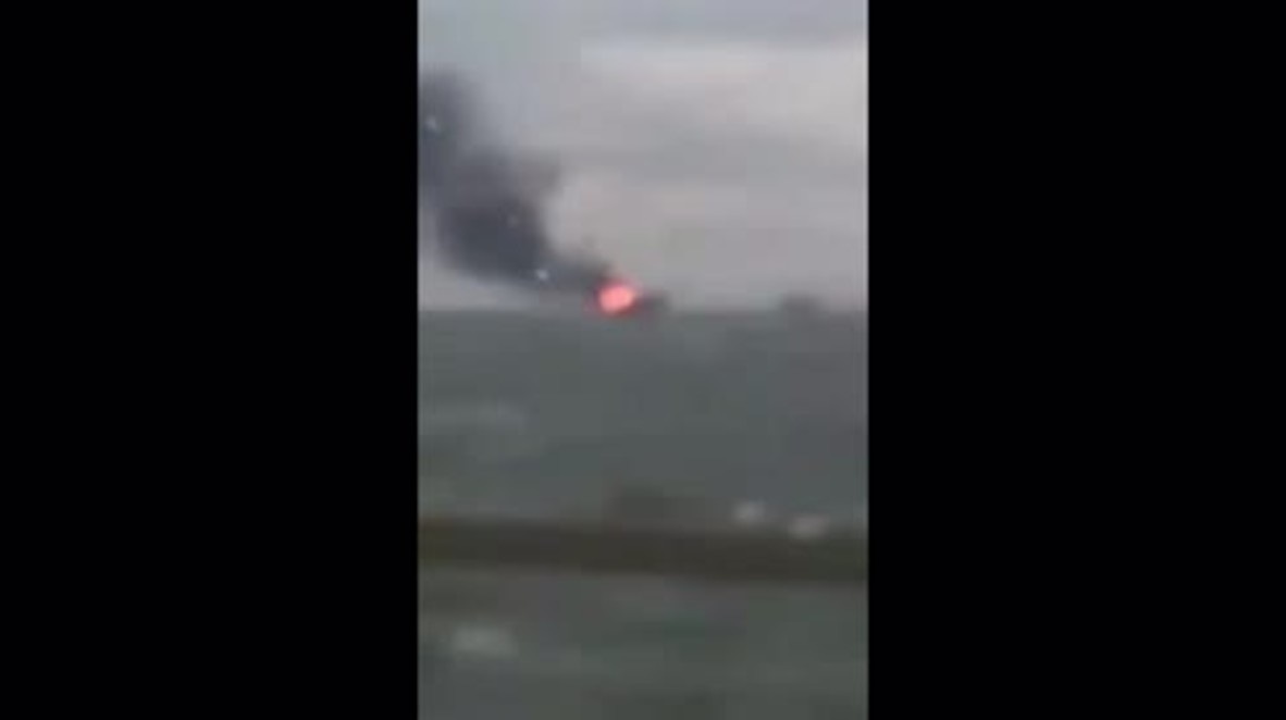Azerbaijan: 32 killed after oil platform catches fire in Caspian Sea