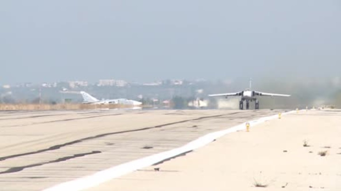 Syria: Russian jets take off for sorties from Hmeymim air base
