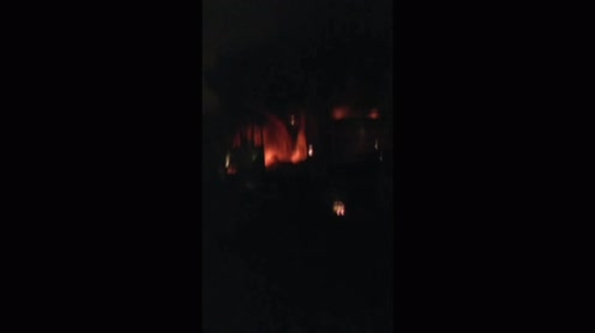 Russia: Huge blaze rips through Moscow warehouse