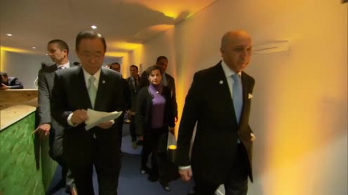 France: Paris climate talks 'most complicated and difficult' - Ban Ki-moon